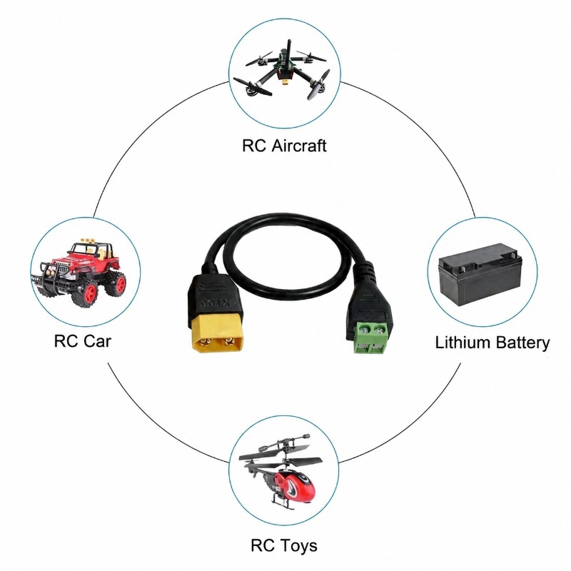 Złącze XT60 Męskie Żeńskie do  – Drone Battery Balance Charger recenzja i cena